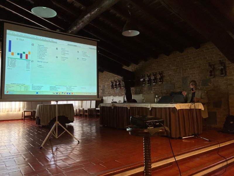 foto evento di presentazione programma per la gestione della tesoreria gold