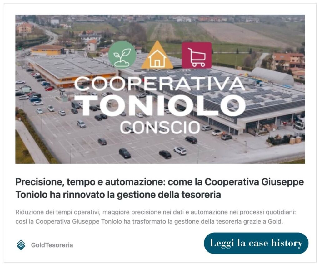 Banner sulla case history cooperativa Toniolo