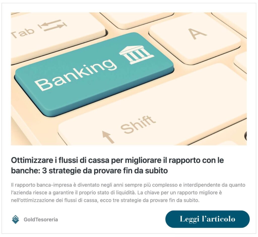 banner articolo come migliorare i rapporti con le banche con la finanza di impresa
